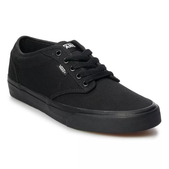 Vans Atwood Black Canvas Men\'s Skate Shoes - size 8 M main image 4